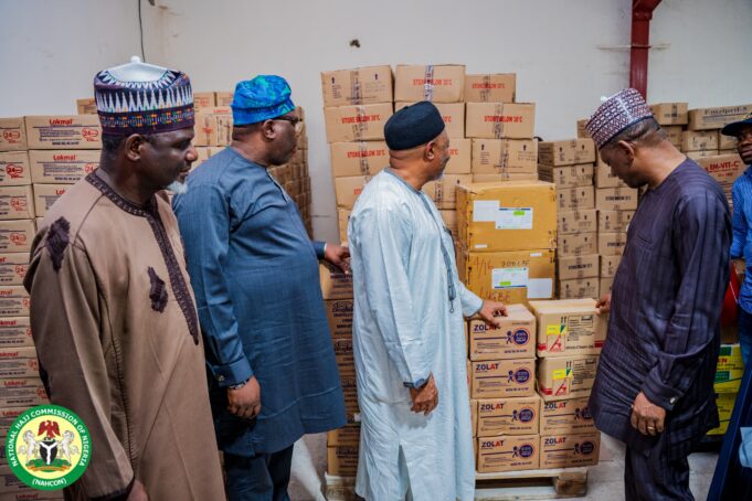 NAHCON Receives Medical Supplies for 2024 Hajj Exercise from NPHCDA