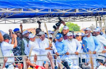 GOVERNOR ODODO RALLIES SUPPORT OF EBIRA COMMUNITY IN ONDO FOR AIYEDATIWA