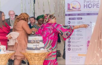 ATIKU’S WIFE UNVEILS PORTALS OF HOPE FOUNDATION IN ABUJA, TO CHAMPION RIGHTS OF VULNERABLE PERSONS
