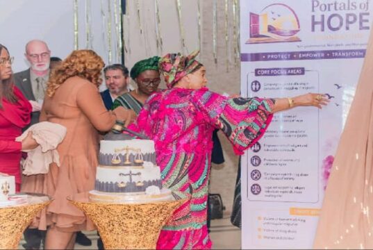 ATIKU’S WIFE UNVEILS PORTALS OF HOPE FOUNDATION IN ABUJA, TO CHAMPION RIGHTS OF VULNERABLE PERSONS