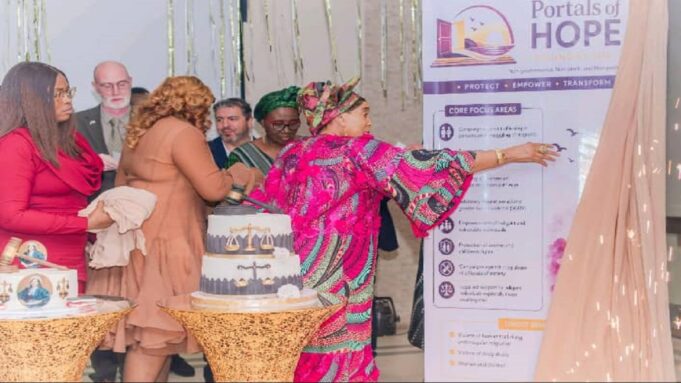ATIKU’S WIFE UNVEILS PORTALS OF HOPE FOUNDATION IN ABUJA, TO CHAMPION RIGHTS OF VULNERABLE PERSONS