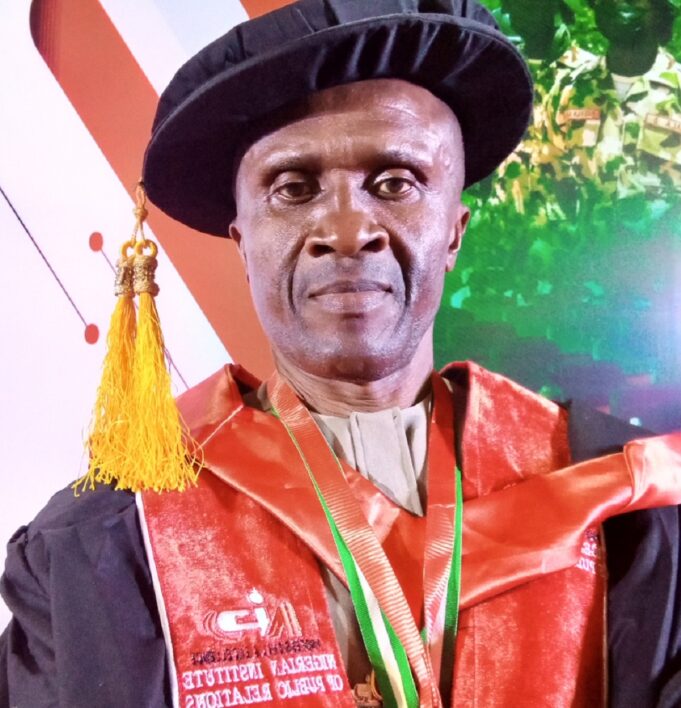NIPR Honours Sunny Osuji